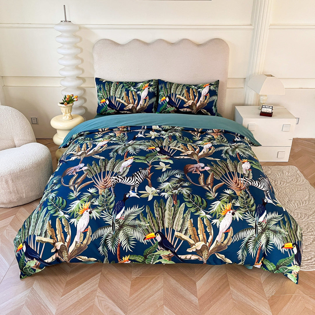 Tropico Duvet Cover Set (Egyptian Cotton, 500 TC)