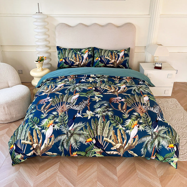 Tropico Duvet Cover Set (Egyptian Cotton, 500 TC)