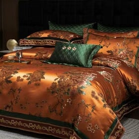 Vintage Floral Luxury Duvet Cover Set