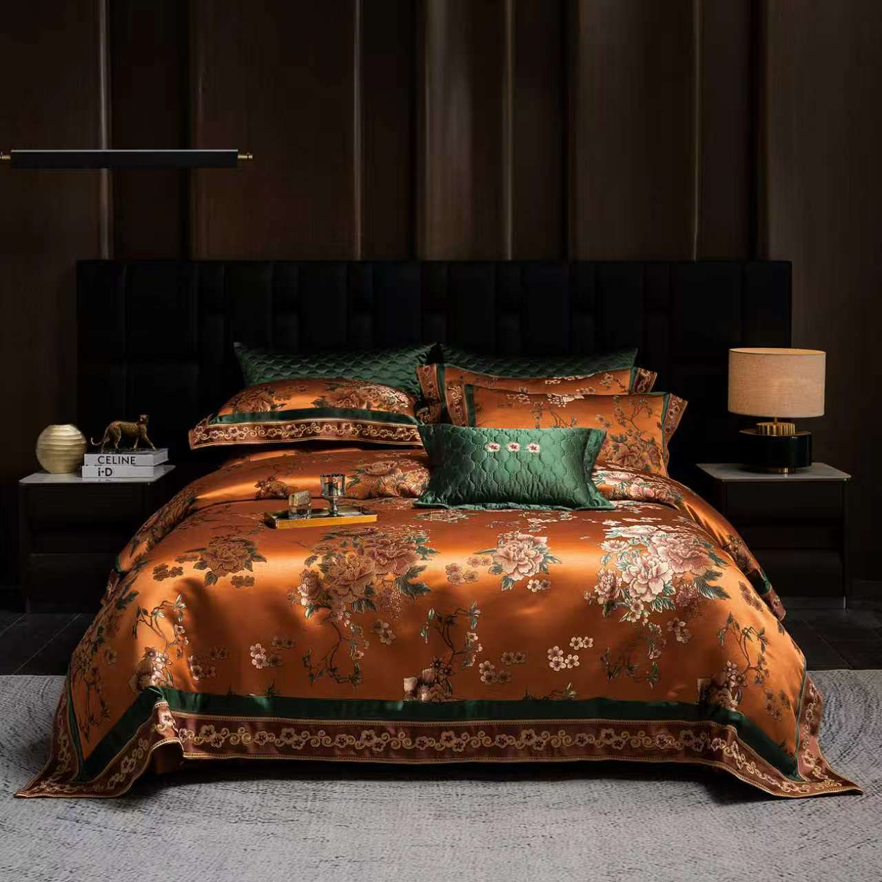 Vintage Floral Luxury Duvet Cover Set