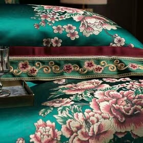 Vintage Floral Luxury Pillowcase (Set of 2)