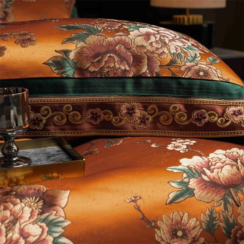 Vintage Floral Luxury Pillowcase (Set of 2)