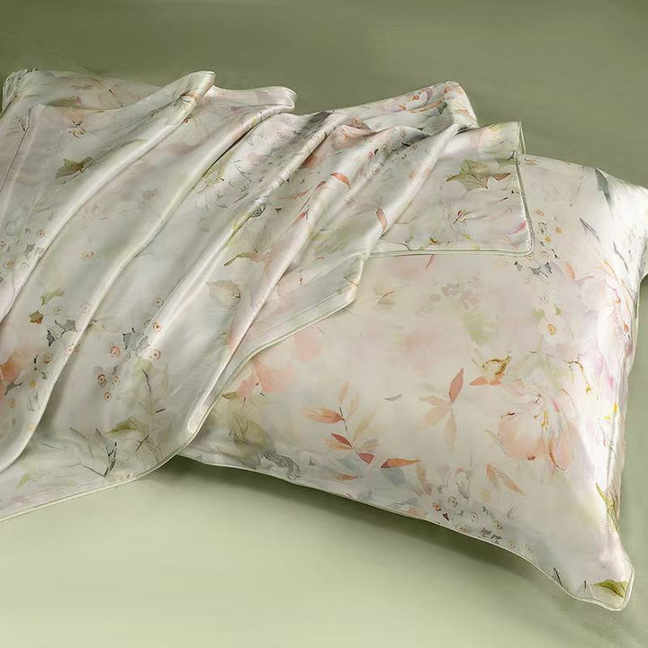 Wildflower 100% Mulberry Silk 22mm Duvet Cover Set