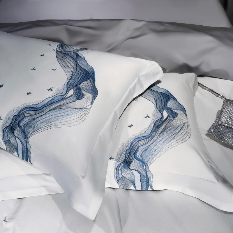 Ck embroidered comforter all season Clearance
