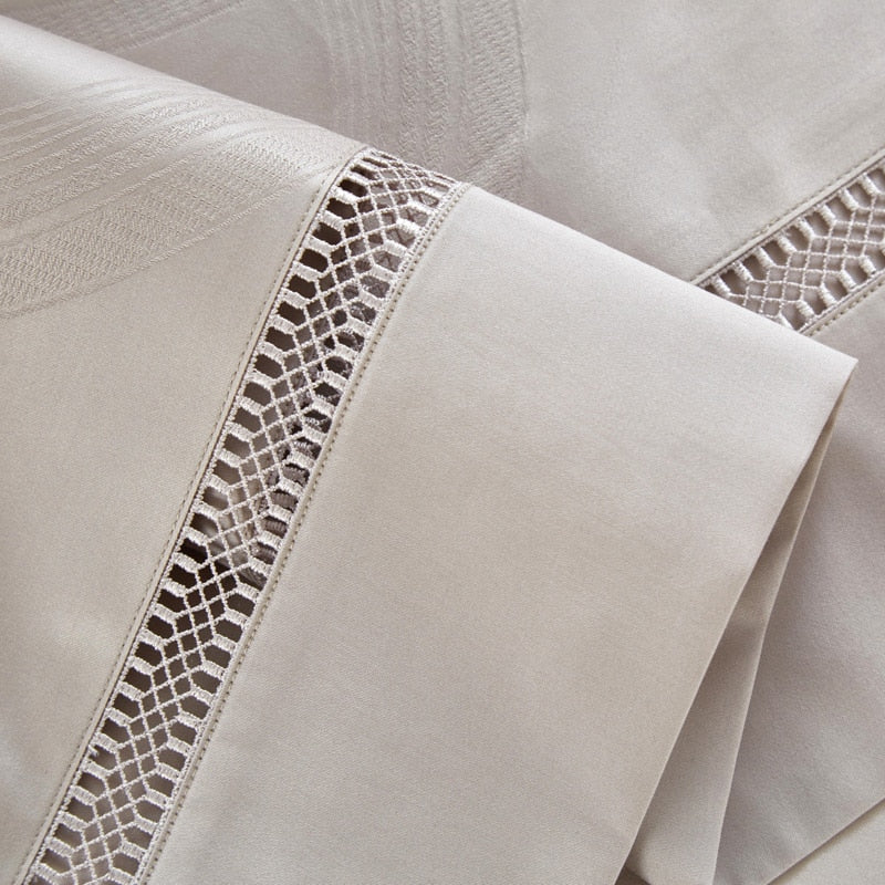 Arden Egyptian Cotton Pillowcases (Set of 2) Pillowcases & Shams Roomie Design 