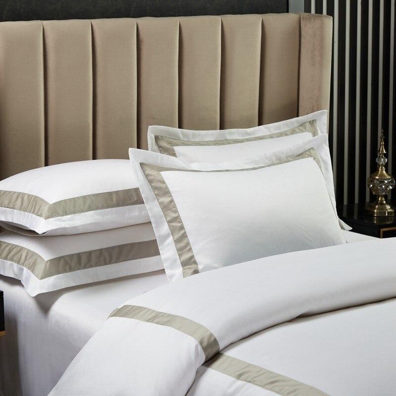 Bicolore Duvet Cover Set (Egyptian Cotton, 600 TC) Bedding Roomie Design 
