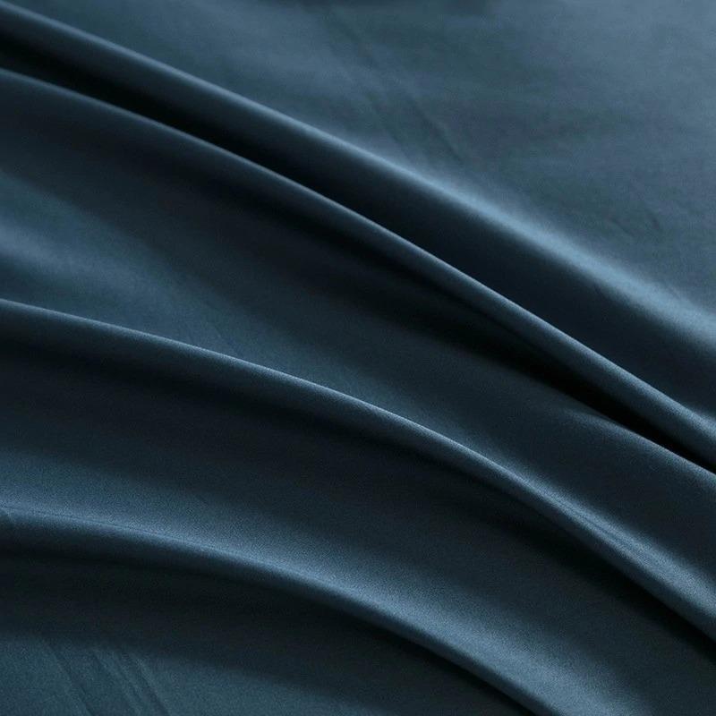 Blue Egyptian Cotton Sheet (1000 TC) Bedding Roomie Design 