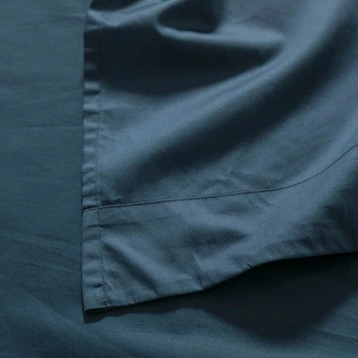Blue Egyptian Cotton Sheet (1000 TC) Bedding Roomie Design 
