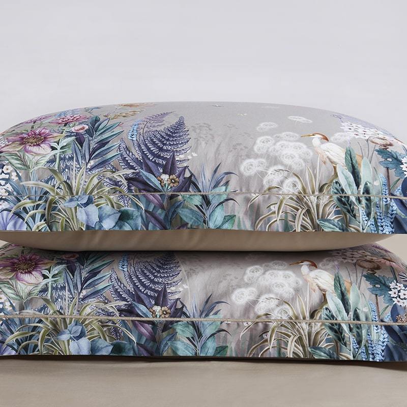Botanical Duvet Cover Set (Egyptian Cotton, 500 TC) - Roomie Design