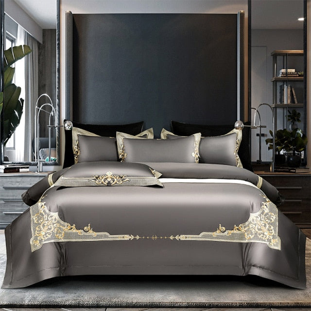 Cleopatra's Dream Luxury Duvet Cover Set Bedding Roomie Design 200x230 cm Flat Sheet 4 Piece Set