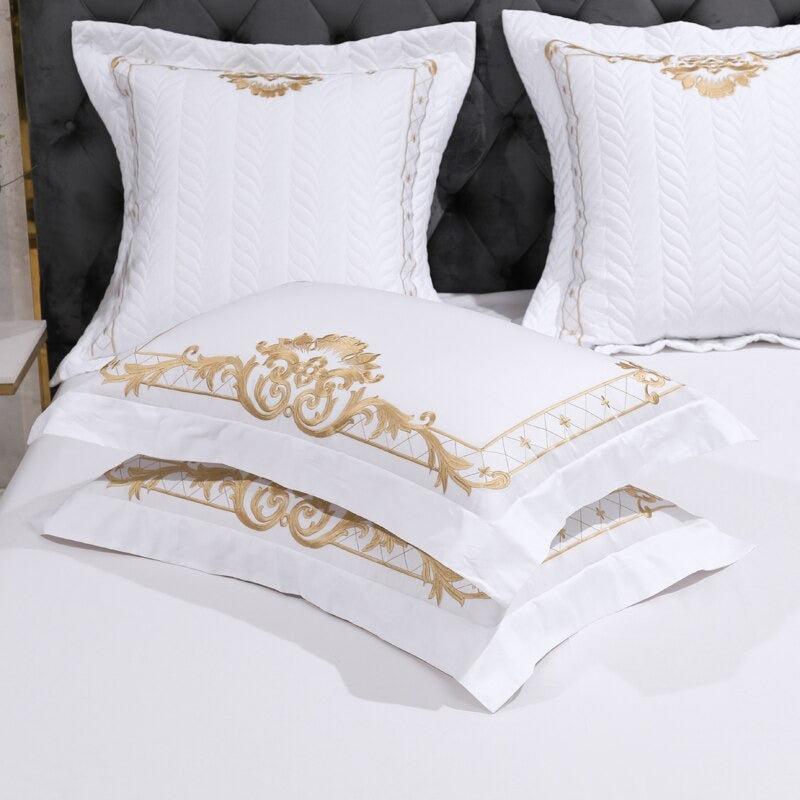 Concentric Duvet Cover Set (Egyptian Cotton, 1000 TC) Bedding Roomie Design 