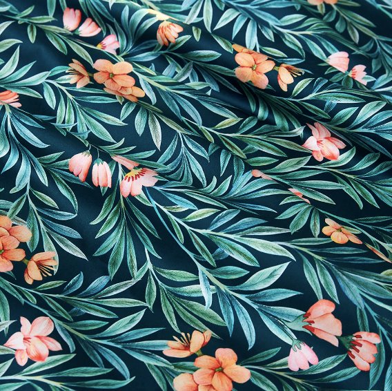 Delicate Modern Floral & Botanical Duvet Cover Set