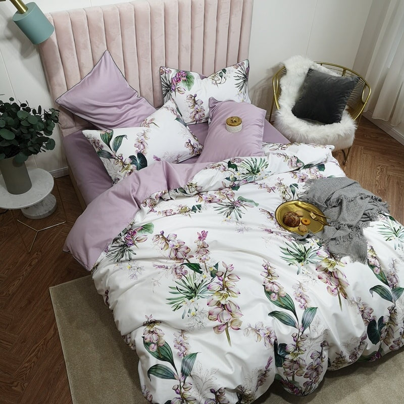 Fresh Start Duvet Cover Set (Egyptian Cotton, 500TC)