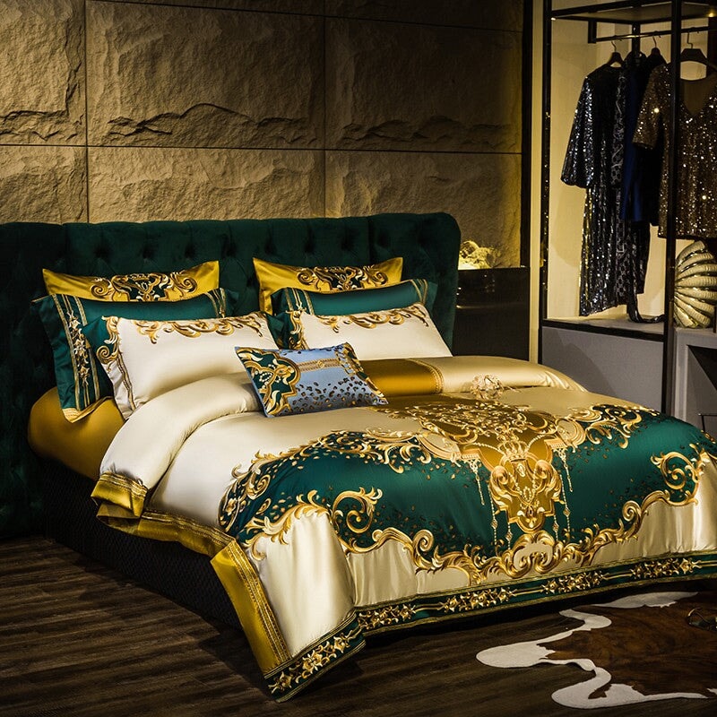 Gloria Embroidered Duvet Cover Set Luxury Designer Bedding Sets ...