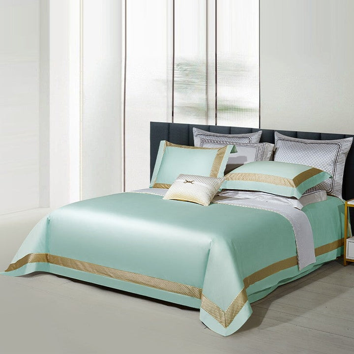 Grandiose Mint Green Luxury 1000 TC Duvet Cover Set Bedding Roomie Design 