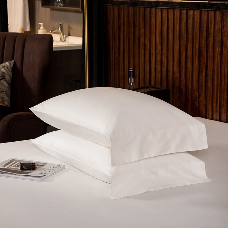 Hotel Lux White Egyptian Cotton Duvet Cover Set (600 TC) Bedding Roomie Design 