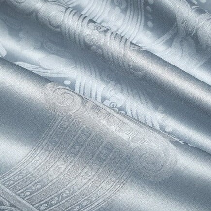 Ice Blue 1000 TC Egyptian Cotton Duvet Cover Set