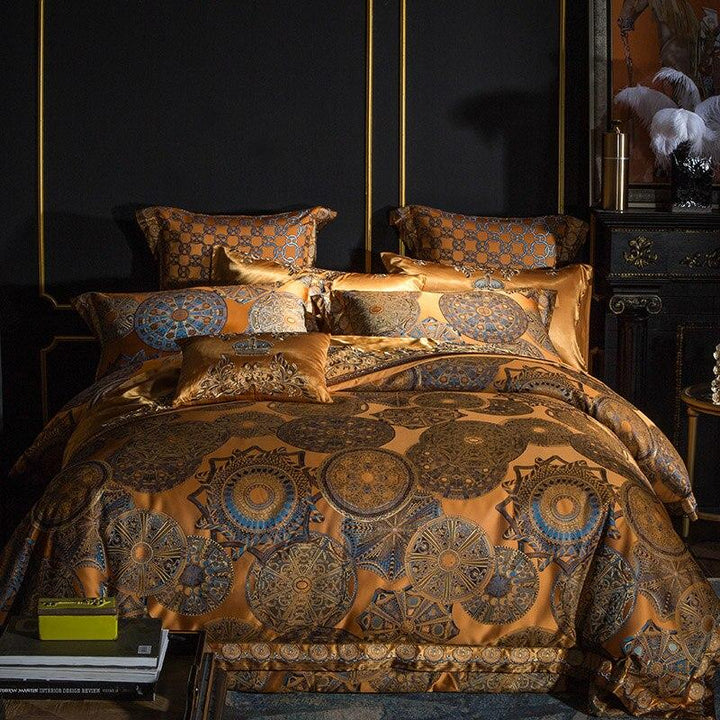 Kleopatra Luxury Duvet Cover Set (600 TC) Bedding Roomie Design 