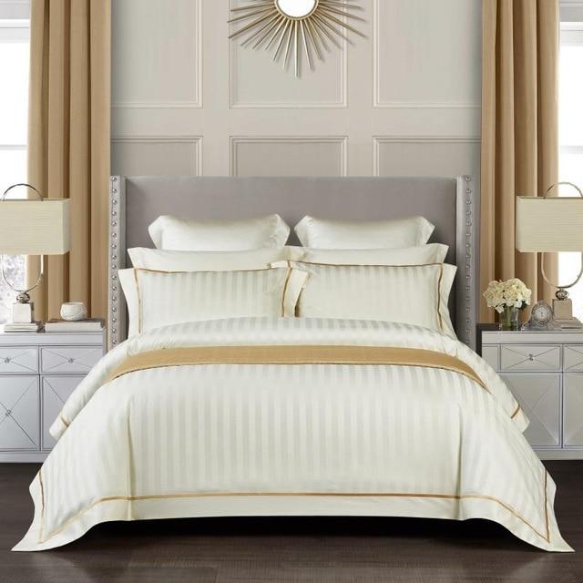 Luxurious 1200-Thread-Count Duvet Cover Set (Egyptian Cotton) Bedding Roomie Design 
