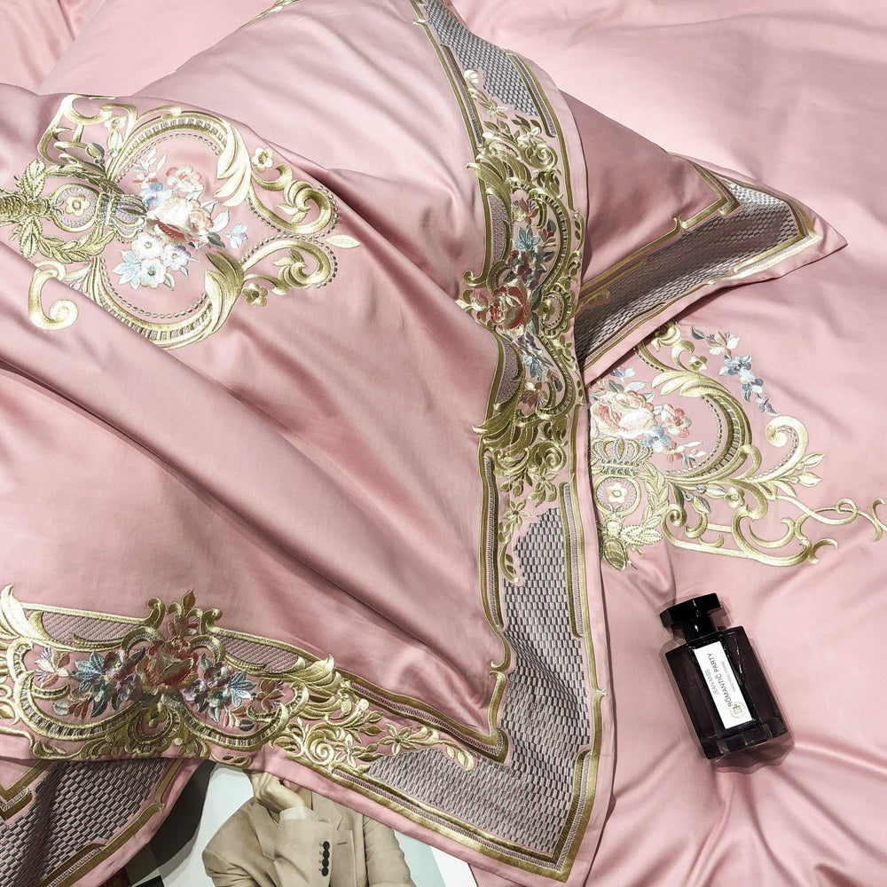 Luxury Pillowcases (Set of 2) Pillowcases & Shams Roomie Design Pink 