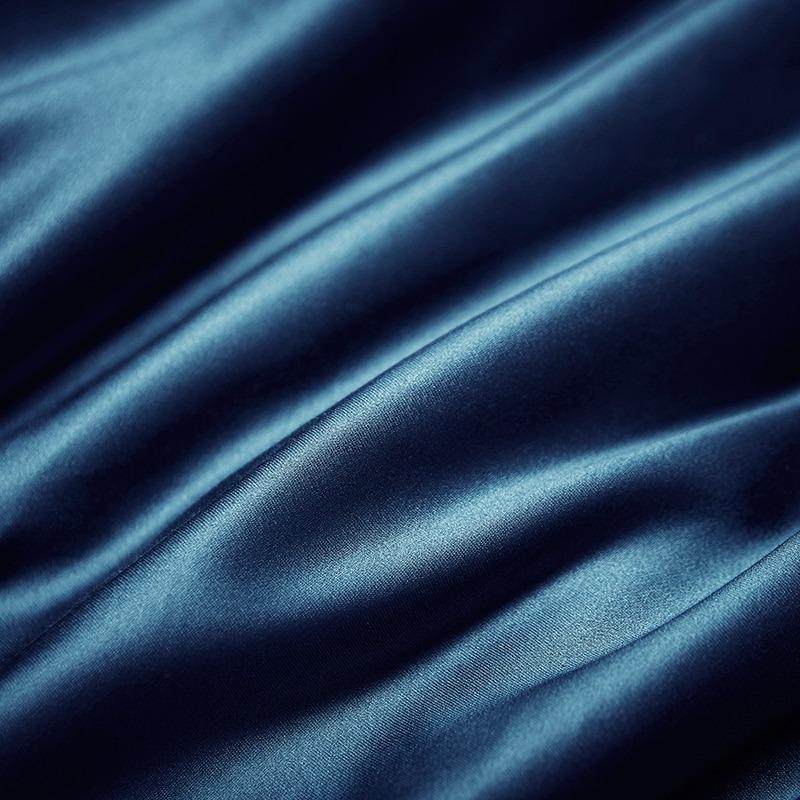 Midnight Blue Sheet (Egyptian Cotton, 1000 TC) Bed Sheets Roomie Design 