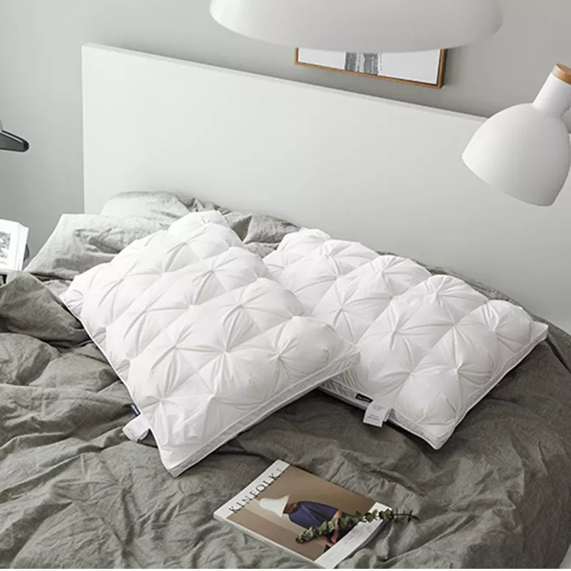 Minimalist Goose Down Pillow Pair Bedding Roomie Design 