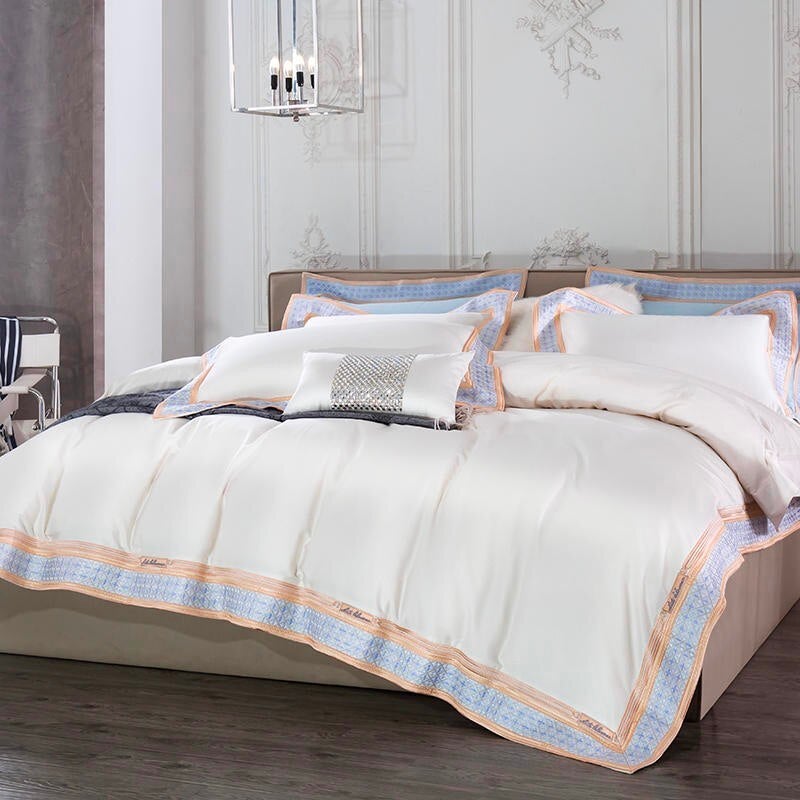 New Plaza Duvet Cover Set (Egyptian Cotton) Bedding Roomie Design 
