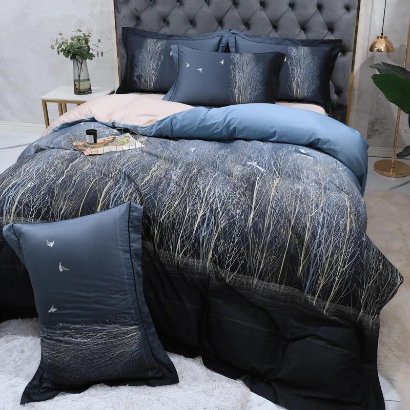 Night Time Duvet Cover Set Luxury Designer Bedding Set – Roomie Design