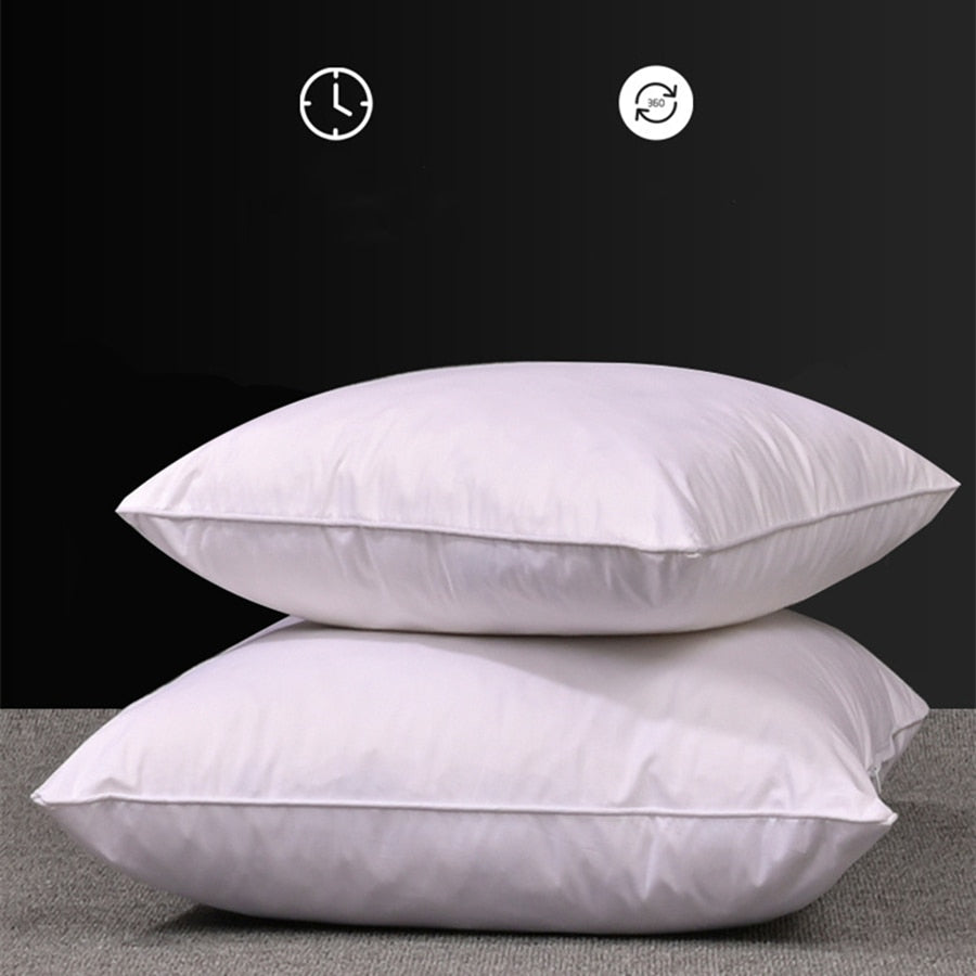 Pair of Goose Down Cushions (60x60 cm) Bedding Roomie Design 
