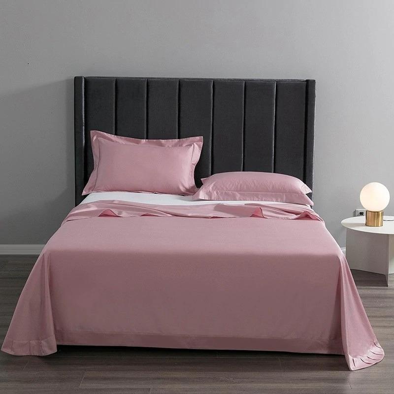 Pink Egyptian Cotton Sheet (1000 TC) Bedding Roomie Design 