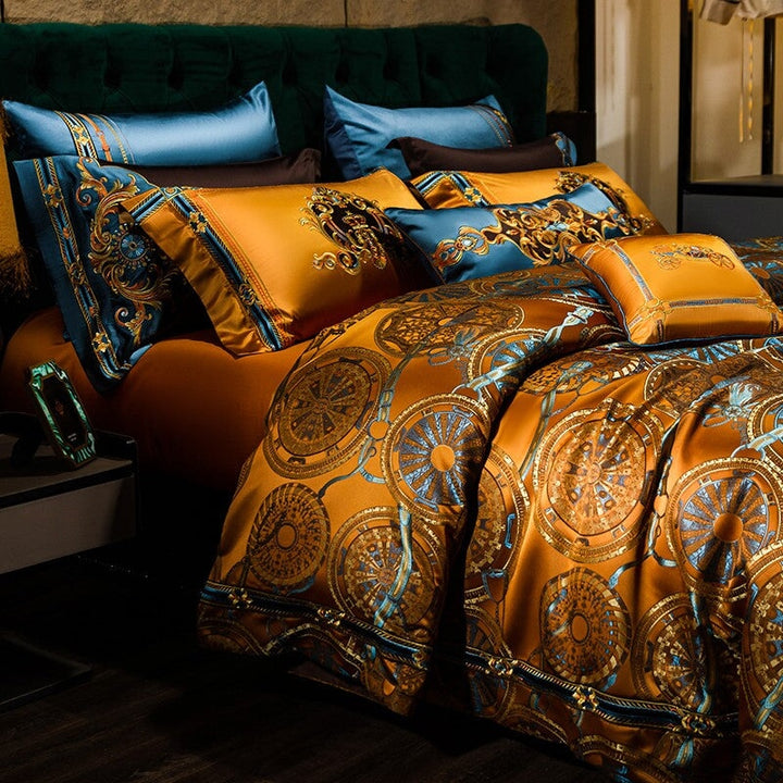 Sahara Duvet Cover Set (Egyptian Cotton, 600 TC) Duvet Covers Roomie Design 
