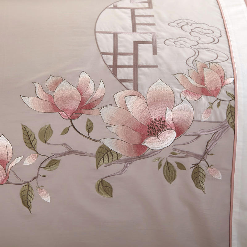 Sakura Duvet Cover Set (Egyptian Cotton, 500 TC)