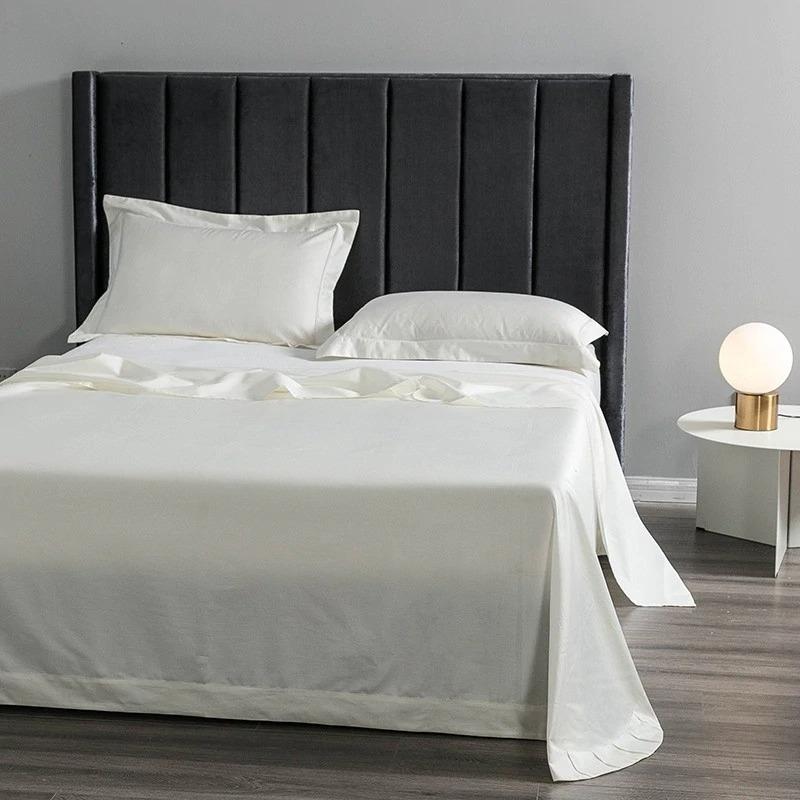 White Egyptian Cotton Sheet (1000 TC) Bedding Roomie Design 
